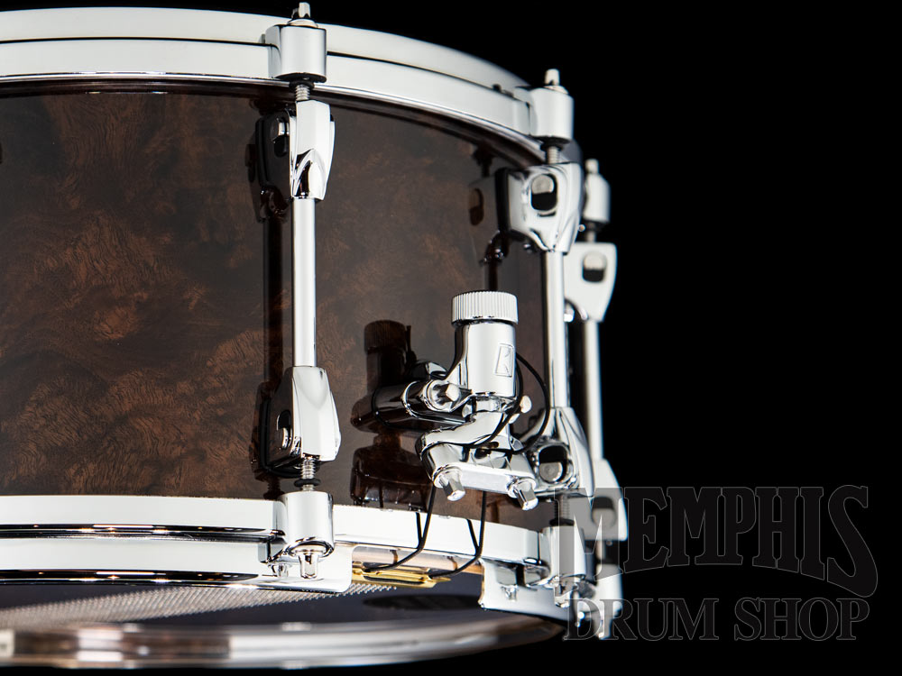Tama 14x7 Starphonic Walnut Snare Drum - Gloss Black Walnut Burl