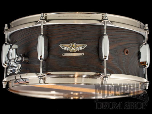 Tama 14x6 Star Reserve Solid Japanese Cedar Snare Drum - Burnt Oiled Cedar