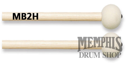 Vic Firth Corpsmaster Marching Bass Mallets - Hard, 22-26" Bass Drum