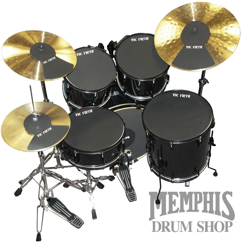 Vic Firth Drum and Cymbal Mute Prepack 10/12/14/14/18/HH/Cym(2)