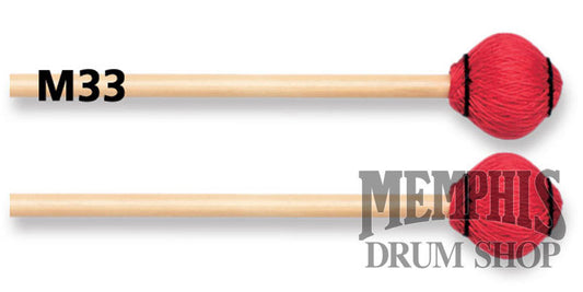 Vic Firth Signature Terry Gibbs Keyboard Mallets - Medium Hard Red