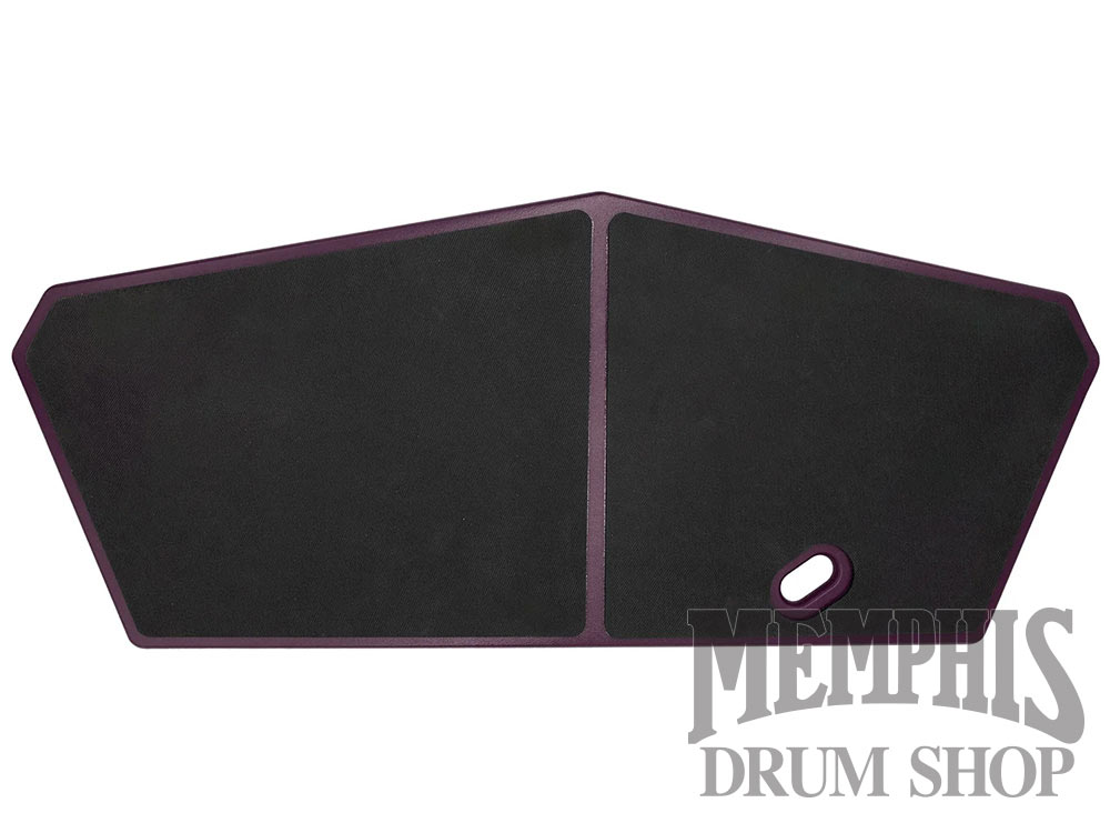 Vic Firth Heavy Hitter Quadropad (Quad Pad) Small Tenor Practice Pad with Rims