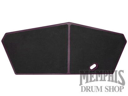 Vic Firth Heavy Hitter Quadropad (Quad Pad) Small Tenor Practice Pad with Rims