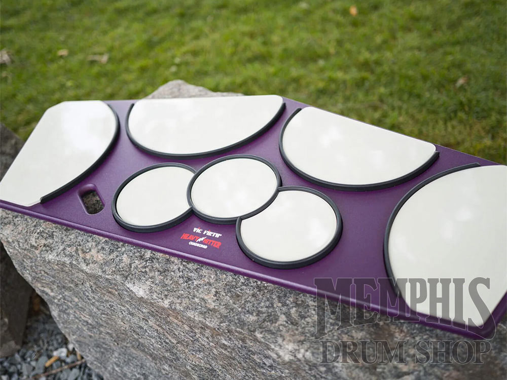 Vic Firth Heavy Hitter Quadropad (Quad Pad) Small Tenor Practice Pad with Rims
