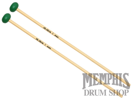 Vic Firth Articulate Series Xylophone Bells Glockenspiel Mallets - Medium Rubber, Oval M403