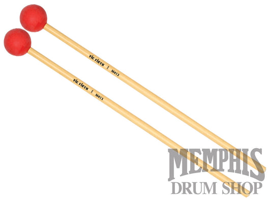 Vic Firth Articulate Series Xylophone Bells Glockenspiel Mallets - Medium Hard Synthetic, Round M413