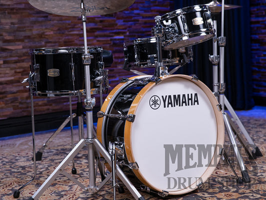 Yamaha Stage Custom Hip Drum Set 20/13/10/13 - Raven Black