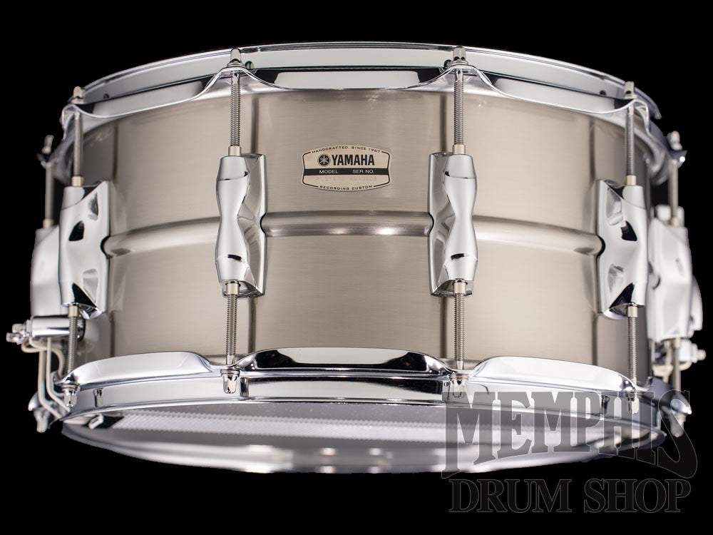 Yamaha 14x7 Recording Custom Stainless Steel Snare Drum