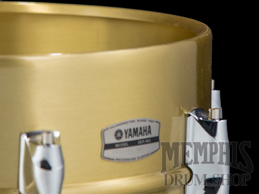 Yamaha 13x6.5 Recording Custom Brass Snare Drum
