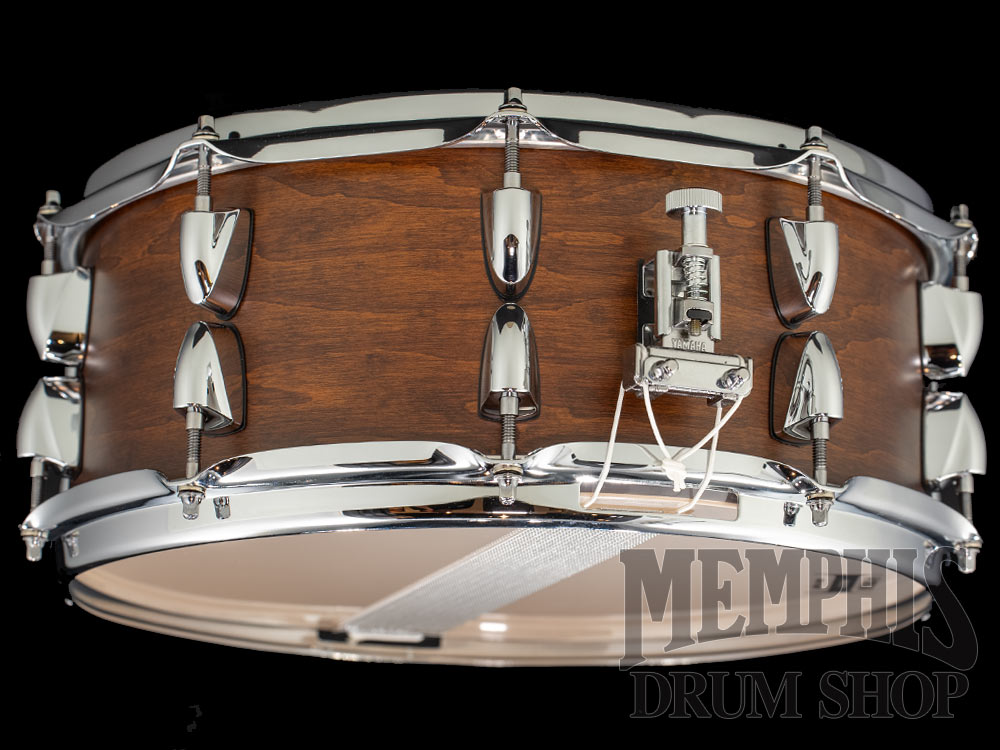 Yamaha 14x5.5 Tour Custom Maple Snare Drum - Chocolate Satin
