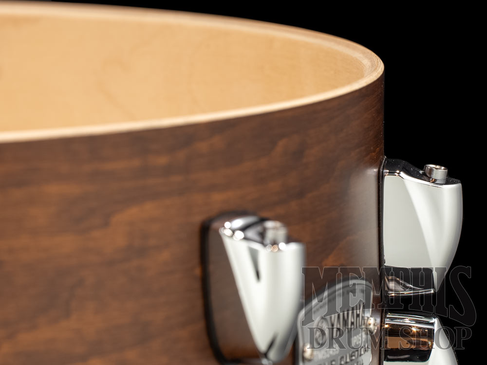 Yamaha 14x5.5 Tour Custom Maple Snare Drum - Chocolate Satin