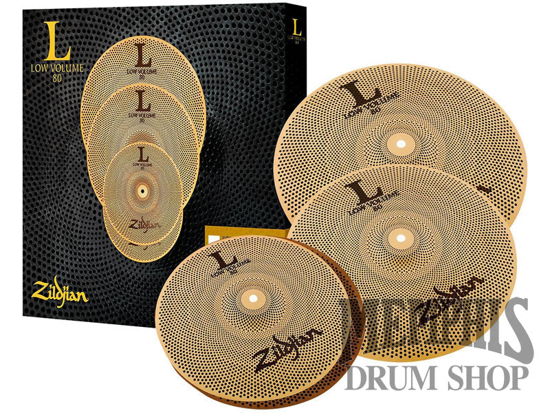 Zildjian L80 Series Low Volume Cymbal Box Set 14/16/18