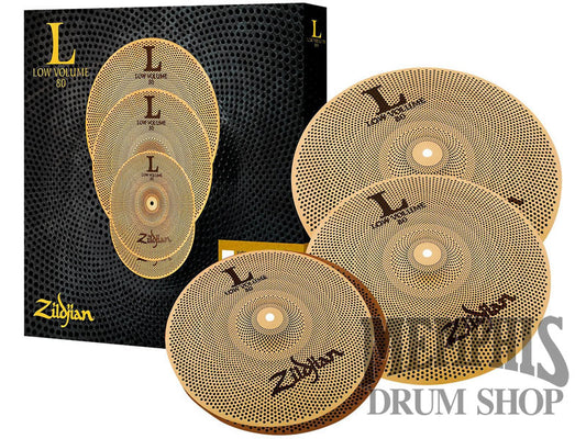 Zildjian L80 Series Low Volume Cymbal Box Set 14/16/18