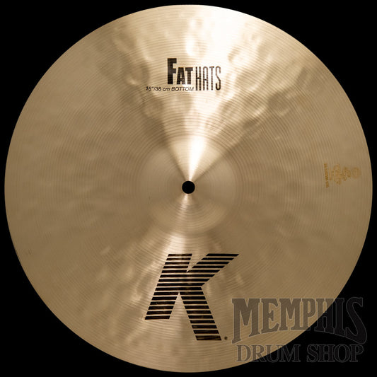 Zildjian 15" K Fat Hat Bottom Cymbal K1435