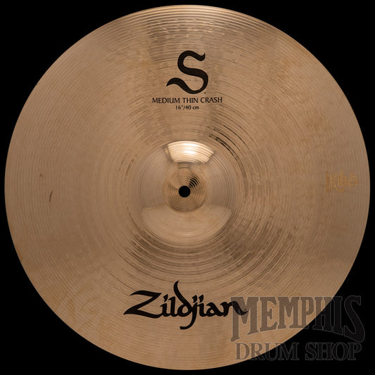 Zildjian 16" S Medium Thin Crash Cymbal
