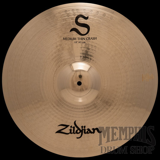 Zildjian 18" S Medium Thin Crash Cymbal