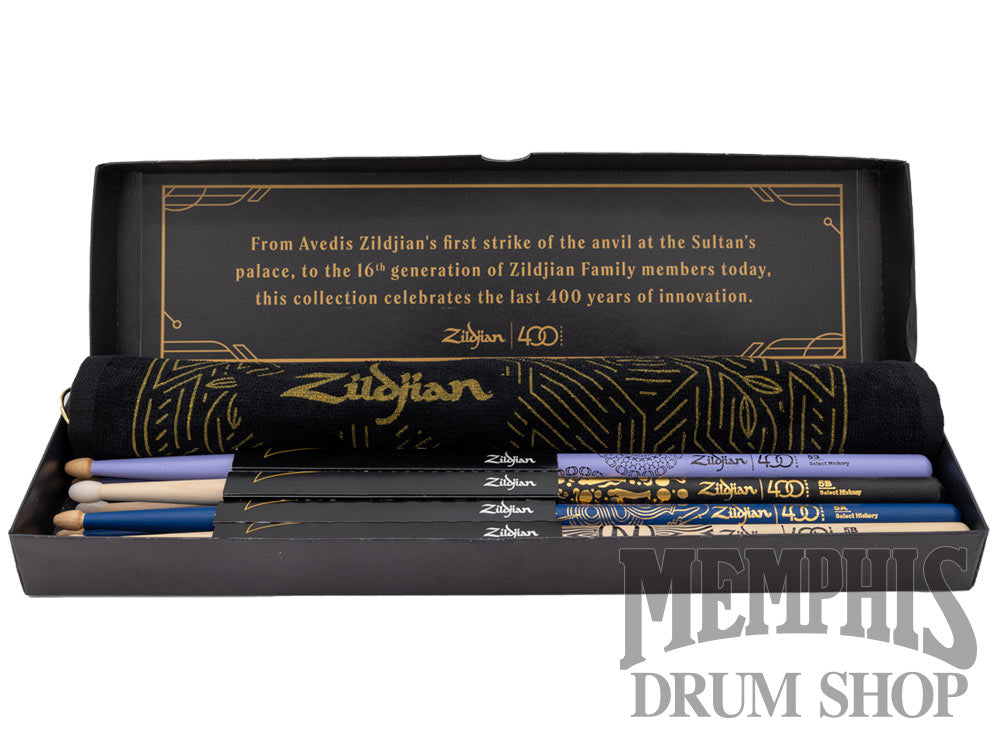 Zildjian Limited Edition 400th Anniversary Drumstick Collection
