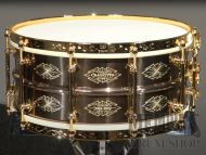 Craviotto 14x6.5 20th Anniversary Black Diamond AK Snare Drum