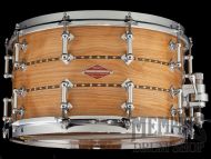 Craviotto 14x8 Private Reserve Birch Snare Drum with Dual Walnut Inlay