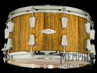 C&C 14x7.25 Maple Snare Drum - Black Limba Gloss