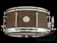 Dunnett Classic 14x6.5 Carbon Steel Sledge Snare Drum with Die-Cast Hoops - Antique Bronze