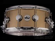DW 14x6.5 Collector's Series Knurled Bronze Snare Drum
