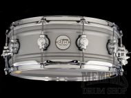 DW 14x5.5 Design Series Matte Aluminum Snare Drum