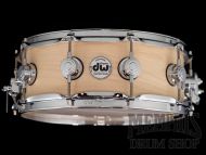 DW 14x5 Collector's Series Maple Snare Drum - Natural Satin Oil