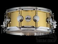 DW 14x5.5 Collector's Series Bell Brass Snare Drum