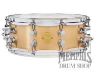 DW 14x5 MFG Left-Cast Bronze Snare Drum - Left Handed