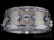 DW 14x5.5 Collector's Series Nickel Over Brass Snare Drum