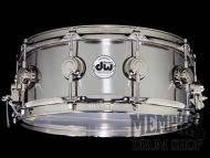 DW 14x5.5 Collector's Series Stainless Steel Snare Drum with Nickel Hardware