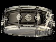 DW 14x5.5 Design Series Black Nickel Over Brass Snare Drum