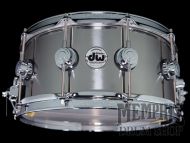 DW 14x6.5 Collector's Series Stainless Steel Snare Drum