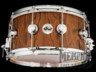 DW 14x7 Collector's Series Exotic Santos Rosewood Snare Drum