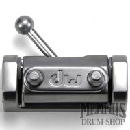 DW 3P Three-Position Snare Drum Butt Plate - Satin Chrome
