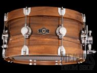 George H. Way 14x7 Aristocrat Acacia Snare Drum with Acacia Metal Wood Hoops