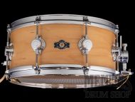 George H. Way 14x6.5 Aristocrat Studio Model Snare Drum - Natural Matte