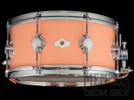 George H. Way 14x7 Aristocrat Studio Model Snare Drum - 6 Point Pink