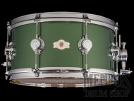 George H. Way 14x7 Aristocrat Studio Model Snare Drum - K Green