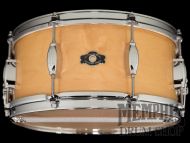 George H. Way 14x6.5 Studio Maple Snare Drum - Natural High Gloss