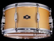 George H. Way 14x7 Studio Maple Snare Drum - Gold Gloss 12