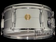 Gretsch 13x6 USA Custom Chrome Over Brass Snare Drum