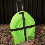 Humes & Berg 24" Enduro Cymbal Tilt-N-Pull Hard Case - Lime Green