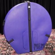 Humes & Berg 28" Enduro Gong Case with Pro Lining - Purple