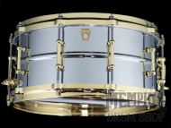 Ludwig 14x6.5 Chrome Over Brass Snare Drum with Tube Lugs