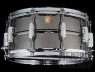 Ludwig 14x6.5 Black Beauty Hammered Snare Drum