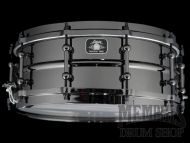 Ludwig 14x5.5 Universal Black Brass Snare Drum with Black Hardware