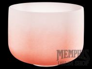 Meinl 13" Crystal Singing Bowl Color-frosted, Note D, Sacral Chakra