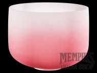 Meinl 14" Crystal Singing Bowl Color-frosted, Note C, Root Chakra